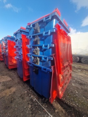 10x 110ltr Wheelie Bins - 2