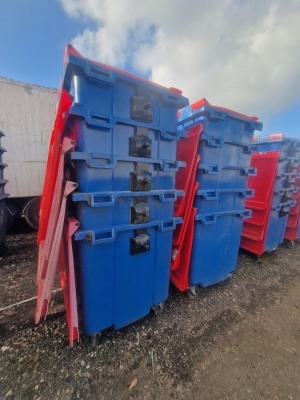 10x 110ltr Wheelie Bins - 4