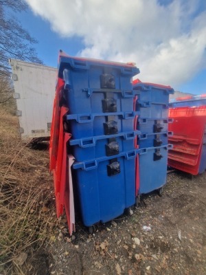 10x 110ltr Wheelie Bins - 4