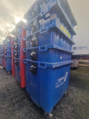 10x 110ltr Wheelie Bins - 3