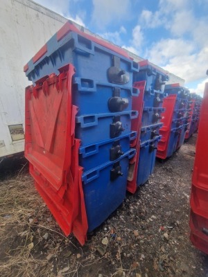 10x 110ltr Wheelie Bins - 4