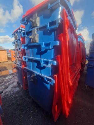 10x 1100ltr Wheelie Bins - 2