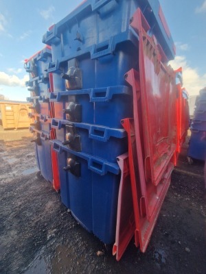 10x 1100ltr Wheelie Bins - 2