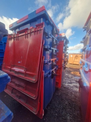 10x 1100ltr Wheelie Bins - 4