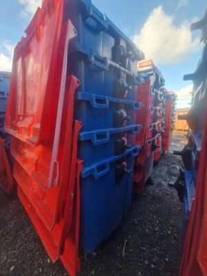 10x 1100ltr Wheelie Bins - 4