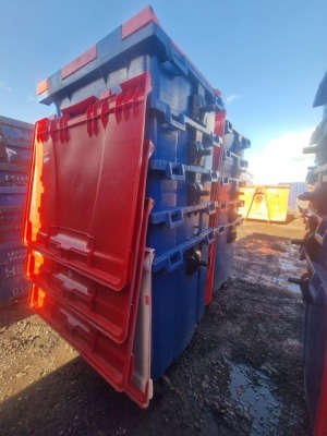 10x 1100ltr Wheelie Bins - 4