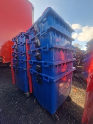 10x 110ltr Wheelie Bins - 3