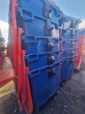 10x 110ltr Wheelie Bins - 4