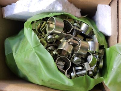 1000x New Mini Hose Clamp ½" to 5/8" Steel Zinc - 2