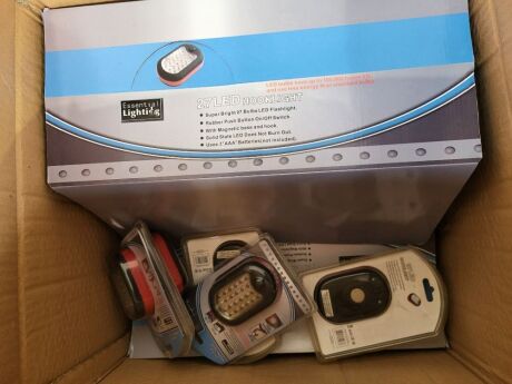 41x New LED Torch Hook Lights