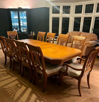 10 Seater Dining Table