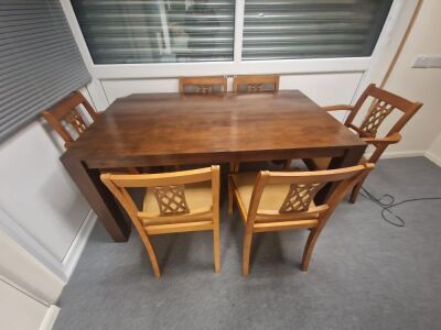 Dining Table + 6 Chairs
