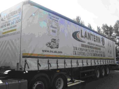 1989 Triaxle Tautliner Trailer