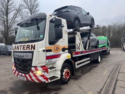 2017 DAF LF220 4x2 Double Deck 3 Car Transporter
