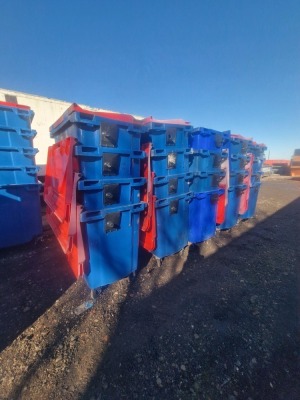 20x 660ltr Wheelie Bins - 4