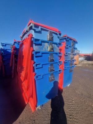 10x 110ltr Wheelie Bins - 4