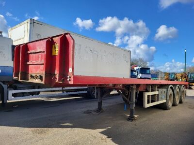 2007 Montracon Triaxle Flat Trailer