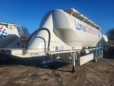 2022 Feldbinder Triaxle 40³ 2 Pot Powder Tanker