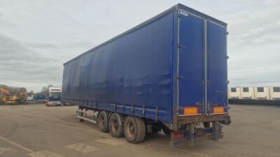 2006 Overlander Triaxle Curtainside Trailer - 6