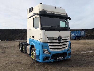 2021 Mercedes Actros 2558 Gigaspace 6x2 Midlift Tractor Unit