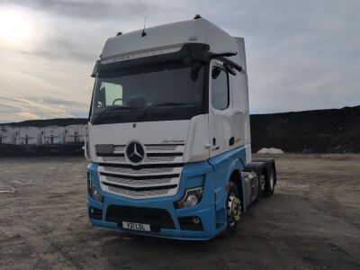 2021 Mercedes Actros 2558 Gigaspace 6x2 Midlift Tractor Unit - 2