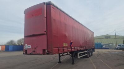 2003 M&G Triaxle Curtainside Trailer