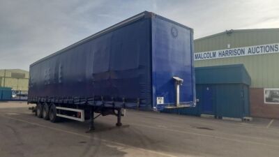 2007 Montracon Triaxle Curtainside Trailer