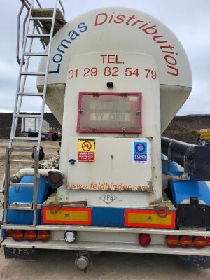 2011 Feldbinder 43³ Triaxle 3 Pot Powder Tank Trailer - 7