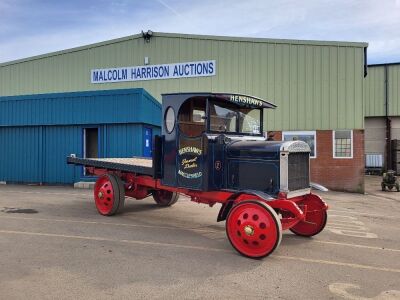 1919 Thorneycroft Type J Flatbed Rigid