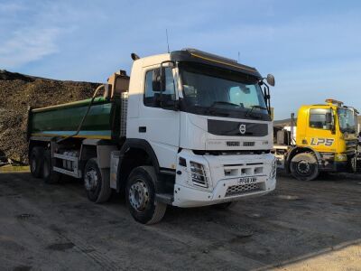 2019 Volvo FMX 410 8x4 X-High B-Ride Steel Body Tipper