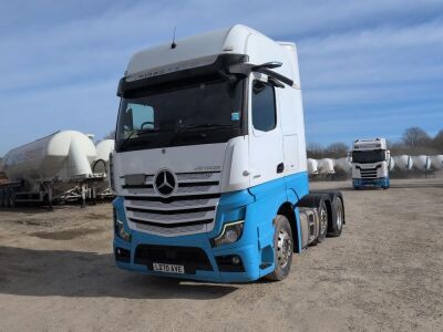 2020 Mercedes Actros 2551 6x2 Midlift Tractor Unit