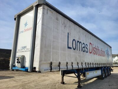 2018 Tiger Triaxle Curtainside Trailer