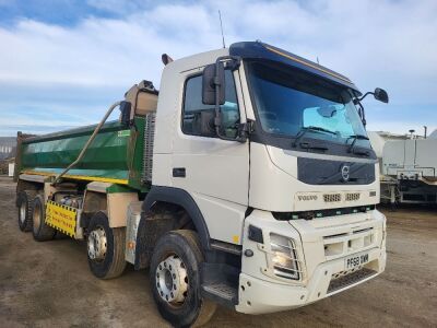 2019 Volvo FMX 410 8x4 X-High B-Ride Steel Body Tipper