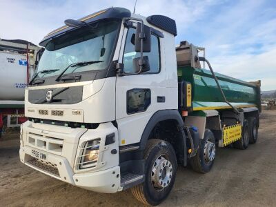 2019 Volvo FMX 410 8x4 X-High B-Ride Steel Body Tipper - 2