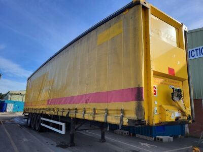 2011 DonBur Triaxle High Roof Curtainside Trailer - 2