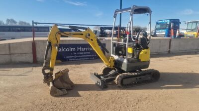 2020 Wacker Neuson EZ17 Mini Digger