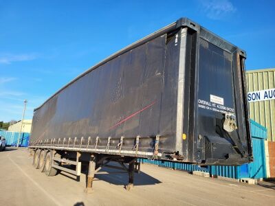 2012 DonBur Triaxle Curtainside Trailer