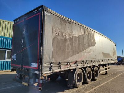 2012 DonBur Triaxle Curtainside Trailer - 3