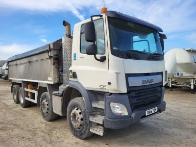 2016 DAF CF400 8x4 PPG Body Tarmac Spec Tipper