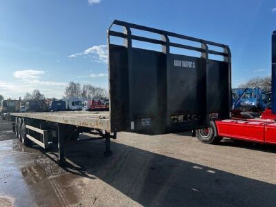 2011 SDC PSK Triaxle Flat Trailer