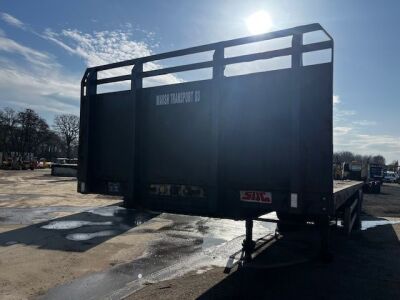 2011 SDC PSK Triaxle Flat Trailer - 2
