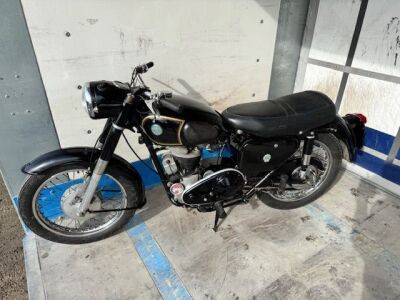 1957 AJS 16M Motorbike