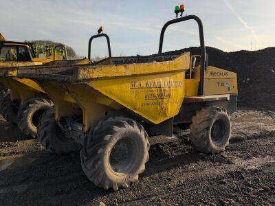 Mecalac TA6 6ton Straight Tip Dumper