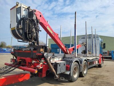 2016 Scania R490 6x4 Log Carrier & Drag - 3
