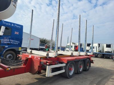 2016 Scania R490 6x4 Log Carrier & Drag - 7
