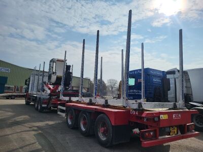2016 Scania R490 6x4 Log Carrier & Drag - 8