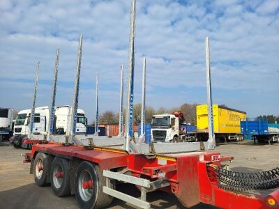 2016 Scania R490 6x4 Log Carrier & Drag - 9