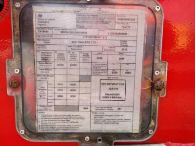 2016 Scania R490 6x4 Log Carrier & Drag - 14