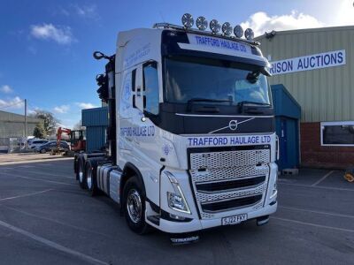 2022 Volvo FH 540 6x4 Artic Tag Axle Crane Vehicle