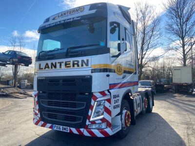 2016 Volvo FH13 460 6x2 Midlift Tractor Unit